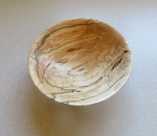 Spalted beech bowl by Dean Carter